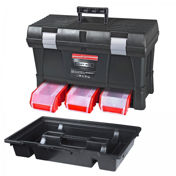 ADB Werkzeugkoffer Toolbox Basic STUFF mit Stapelboxen